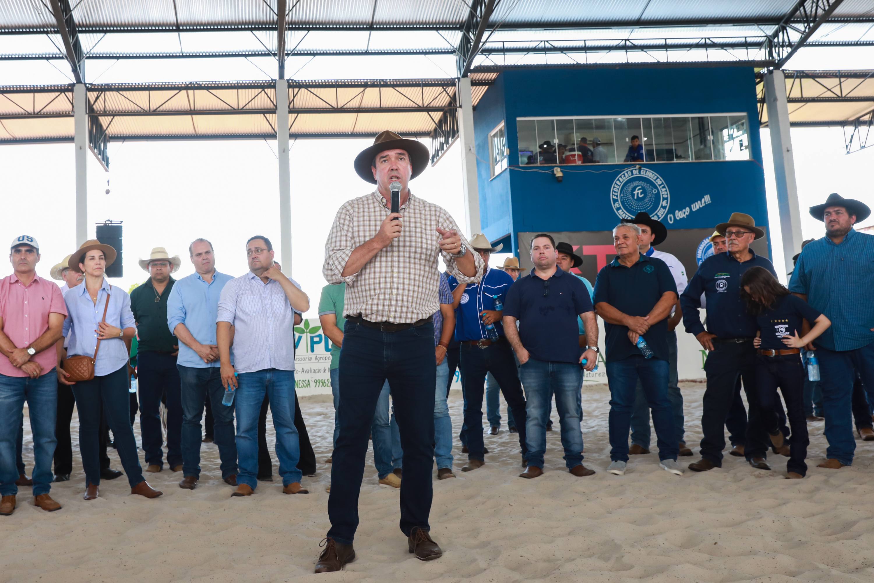 Presidente Marcelo Bertoni participa da inauguração da nova estrutura